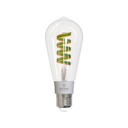 Lâmpada Led Smart Wi-fi Inteligente St64 Filamento 6w E27 Rgb Taschibra - 1
