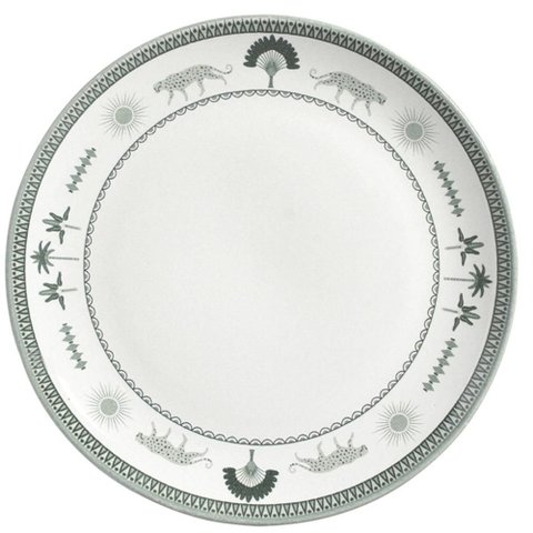 Prato Raso Coup Stoneware Exótica 26,5cm Porto Brasil Cozinh