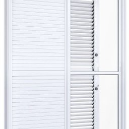 Porta de Alumínio Balcão 215x150cm 4 Folhas 2 Fixas Lucasa Eccellente  - 4
