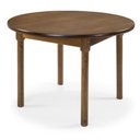 Ver imagem 1 de Mesa Redonda 4 Lugares em Madeira Maciça Castanho