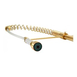 Torneira Cozinha Gourmet Monocomando Gold Dourada Ouro 50 Cm - 3