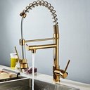 Ver imagem 4 de Torneira Cozinha Gourmet Monocomando Gold Dourada Ouro 50 Cm