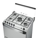 Ver imagem 5 de Fogão 5 Bocas Mueller Decorato G3 Tripla Chama Inox Bivolt