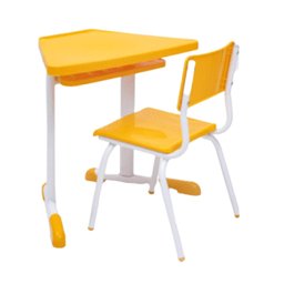 Conjunto HEXAGONAL Mesas e Cadeiras - 06 A 09 anos - INFANTO JUVENIL - REALPLAST - 42000 - 3