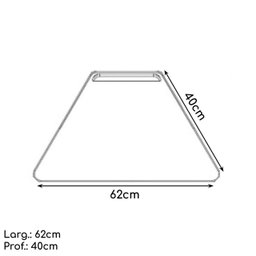 Conjunto HEXAGONAL Mesas e Cadeiras - 06 A 09 anos - INFANTO JUVENIL - REALPLAST - 42000 - 5