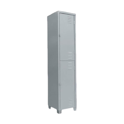 Armário Roupeiro de Aço Vestiário Academia 2 Portas Locker - 1