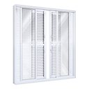 Ver imagem 2 de Porta de Alumínio Balcão 214x200cm 4 Folhas 2 Fixas Lucasa Eccellente