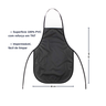 Kit Avental Multiuso Estampado Impermeável + Capa de Galão Estampada Impermeável - Preto - 4