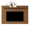 Ver imagem 2 de Painel Ripado para TV até 60 Polegadas MDF 166CMX135CM Prateleira Real Classic 1.6