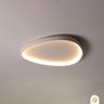Plafon Led Seixos de Sobrepor 62cm 45w Bivolt 3000k Branco - 2
