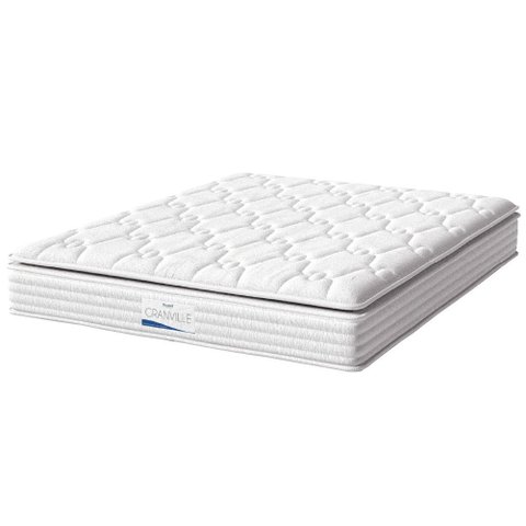Colchão Casal King Molas Ensacadas Granville com Pillow 193x203x28cm Branco Probel