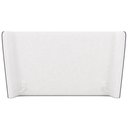 Ver imagem 2 de Cabeceira Cama Box King 195cm Nilo P05 Couríssimo Preto Bouclê Cru - Lyam Decor