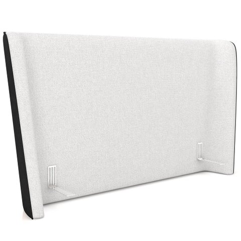 Cabeceira Cama Box King 195cm Nilo P05 Couríssimo Preto Bouclê Cru - Lyam Decor