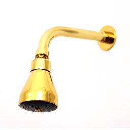 Ducha Chuveiro Articulado Samer Metais para Aquecedor a Gás e Solar Dourado - 2