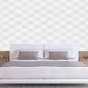 Ver imagem 3 de Papel de Parede 3d Risco Delicado Geometrico Autocolante