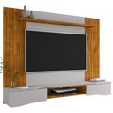 Ver imagem 1 de Painel Suspenso Tv 65 Pol 177 Cm Buzios Naturalle Off White Bechara