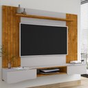 Ver imagem 2 de Painel Suspenso Tv 65 Pol 177 Cm Buzios Naturalle Off White Bechara