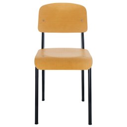 Cadeira Standard madeira cozinha jantar nordico escandinabo Jean Prouve - 2