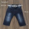 Calça Jeans com Cinto Masculino - Tamanho P - 1