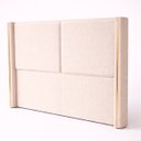 Ver imagem 4 de Cabeceira Cama Box Queen Size Estofada Essence 160cm com Sapatas Plásticas Braços Laterais