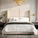 Ver imagem 1 de Cabeceira Cama Box Queen Size Estofada Essence 160cm com Sapatas Plásticas Braços Laterais
