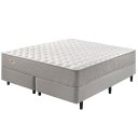 Ver imagem 1 de Conjunto Cama Box + Colchão King com Molas Ensacadas Agile 193x198x67