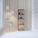 Ver imagem 4 de Estante com 04 Nichos Calum Freijó