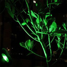 Lâmpada Luminária Super Led Espeto Jardim Spot 7w Luz Verde - 8