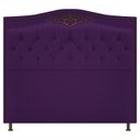 Ver imagem 1 de Cabeceira Imperio 90 cm Suede Roxo