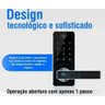 Fechadura Biométrica Digital Abertura com Senha, Cartão, Tag, Acesso H10 AGL - 8