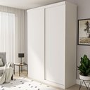 Ver imagem 1 de Guarda Roupa Solteiro Premium Salvador 138cm 2 Portas 2 Gavetas Yescasa