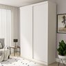 Guarda Roupa Solteiro Premium Salvador 138cm 2 Portas 2 Gavetas Espresso Móveis - 2