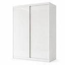 Ver imagem 3 de Guarda Roupa Solteiro Premium Salvador 138cm 2 Portas 2 Gavetas Yescasa Branco