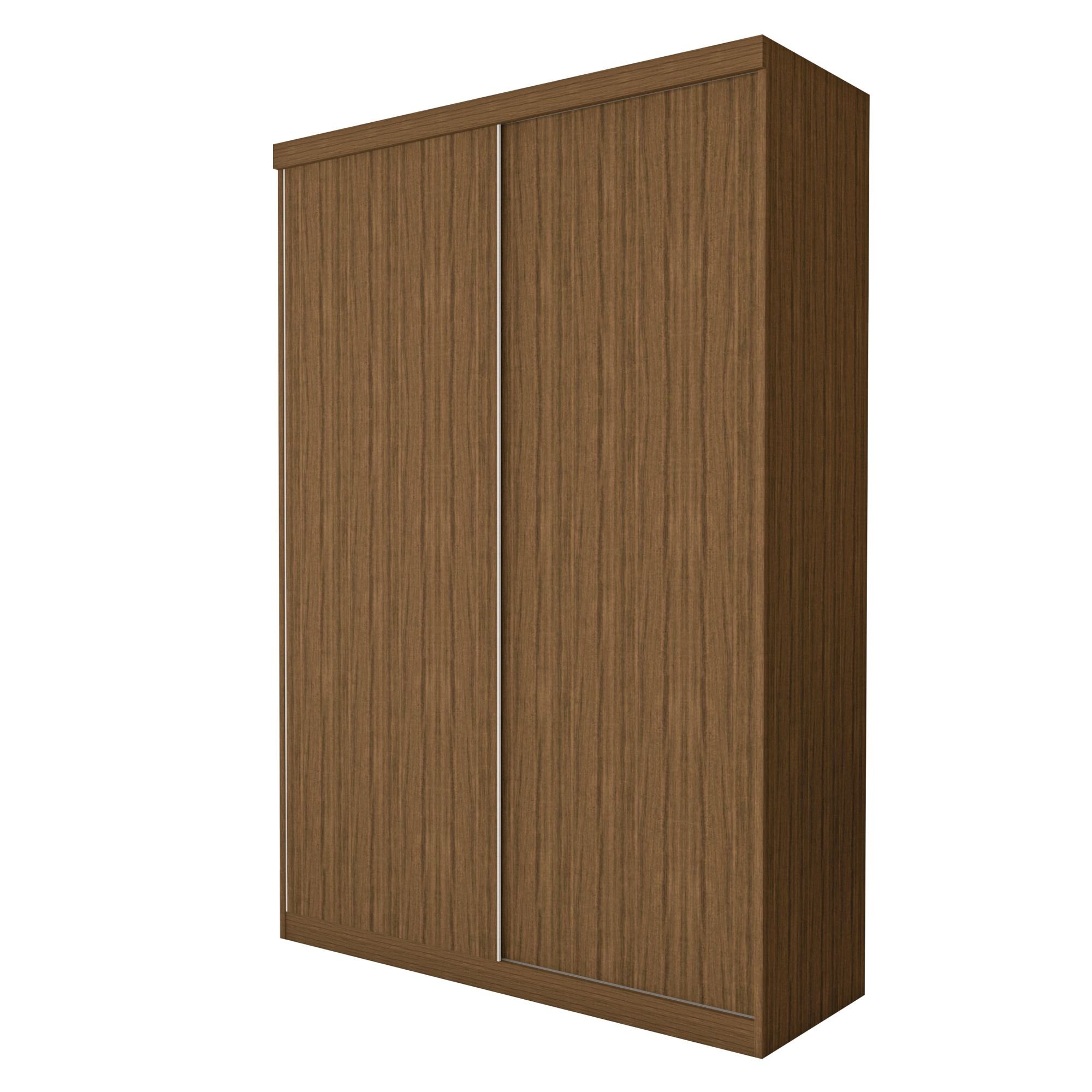 Guarda Roupa Solteiro Premium Salvador 138cm 2 Portas 2 Gavetas Espresso Móveis - 14