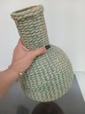 Ver imagem 3 de Vaso Sultan Decorativo Cachepô Enfeite 39x26x26cm Cerâmica Verde