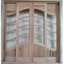 Ver imagem 2 de Porta Balcão de Madeira Maciça Modelo Amazonas 2,15(a)x2,00(l)