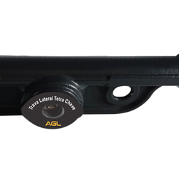 Fechadura Trava Lateral Porta Bascu Enrolar Tetra Preta Agl - 2 Fechadura Trava Lateral Porta Bascu Enrolar Tetra Preta Agl - 2