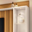 Ver imagem 5 de Estante Painel de Tv 60 200cm Titan Off White-cinamomo - Hb Móveis