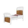 Berço Mini Cama Crystal Tcil Cinamomo / Neve - 1