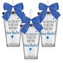 Ver imagem 1 de Kit 3 Copos - Doce Mesmo Será Ter Você como Nosso Pajem