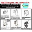 Ver imagem 2 de Adesivo de Parede Triângulos Tons de Cinza 100 Unid. 5,5cm X 5,2cm