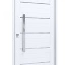 Ver imagem 4 de Porta de Alumínio Lambri 215x105cm com Friso e Puxador de 80 cm Lucasa Alumínio