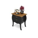 Ver imagem 2 de Mesa de Cabeceira Bombe Premier Preto/Cumarú- Patrimar Móveis