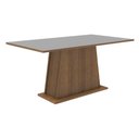 Ver imagem 5 de Conjunto Sala de Jantar Mesa Tampo de Madeira 4 Cadeiras Rustic/cinza/imperial Ashley Madesa