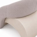 Ver imagem 7 de Poltrona Decorativa Confortável Pé Palitos:Linho Avelã