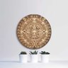 Quadro Mandala Calendário Maia - Pedra do Sol Asteca - 40cm - 1