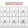 Quadro Mandala - Calendário Maia Haab - 80cm - 2