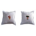 Ver imagem 1 de 2 Capas de almofadas decorativas Chapolin e Chiquinha