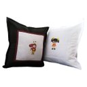 Ver imagem 1 de Kit com 2 Capas de Almofadas Chapolin e Chiquinha