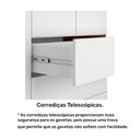 Ver imagem 5 de Guarda Roupa Encanto com 4 Portas e 4 Gavetas Permóbili Nature/Branco